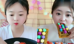 美女主播吃鸡蛋,美女主播挑战鸡蛋大餐