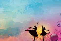 舞蹈唯美背景图,绘就唯美视觉盛宴