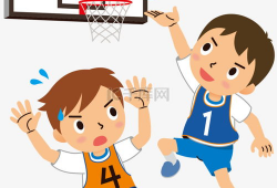 小孩打篮球图片,篮球场上展风采